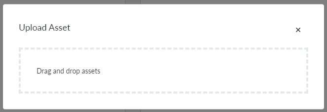 UploadAssetDragAndDrop