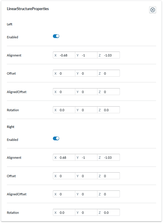 no rotation params