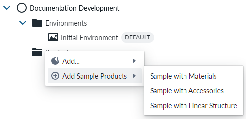 Adding Sample Products to your Product Library